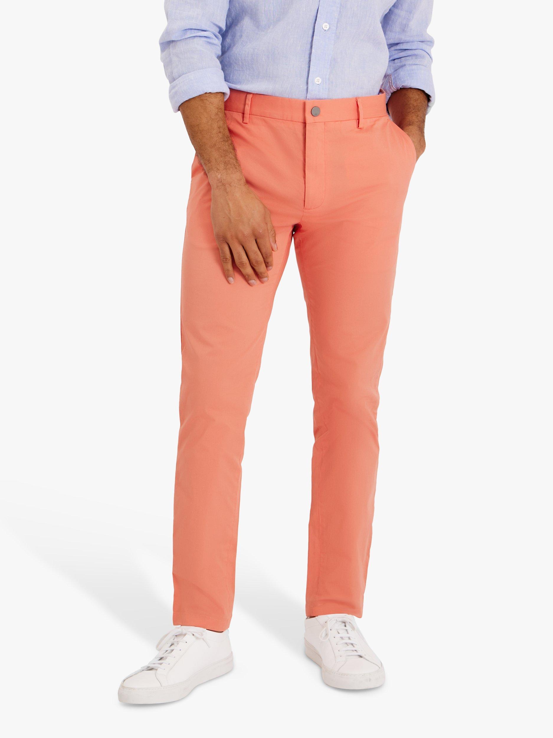SPOKE Summer Sharps Broad Thigh Chinos, Coral