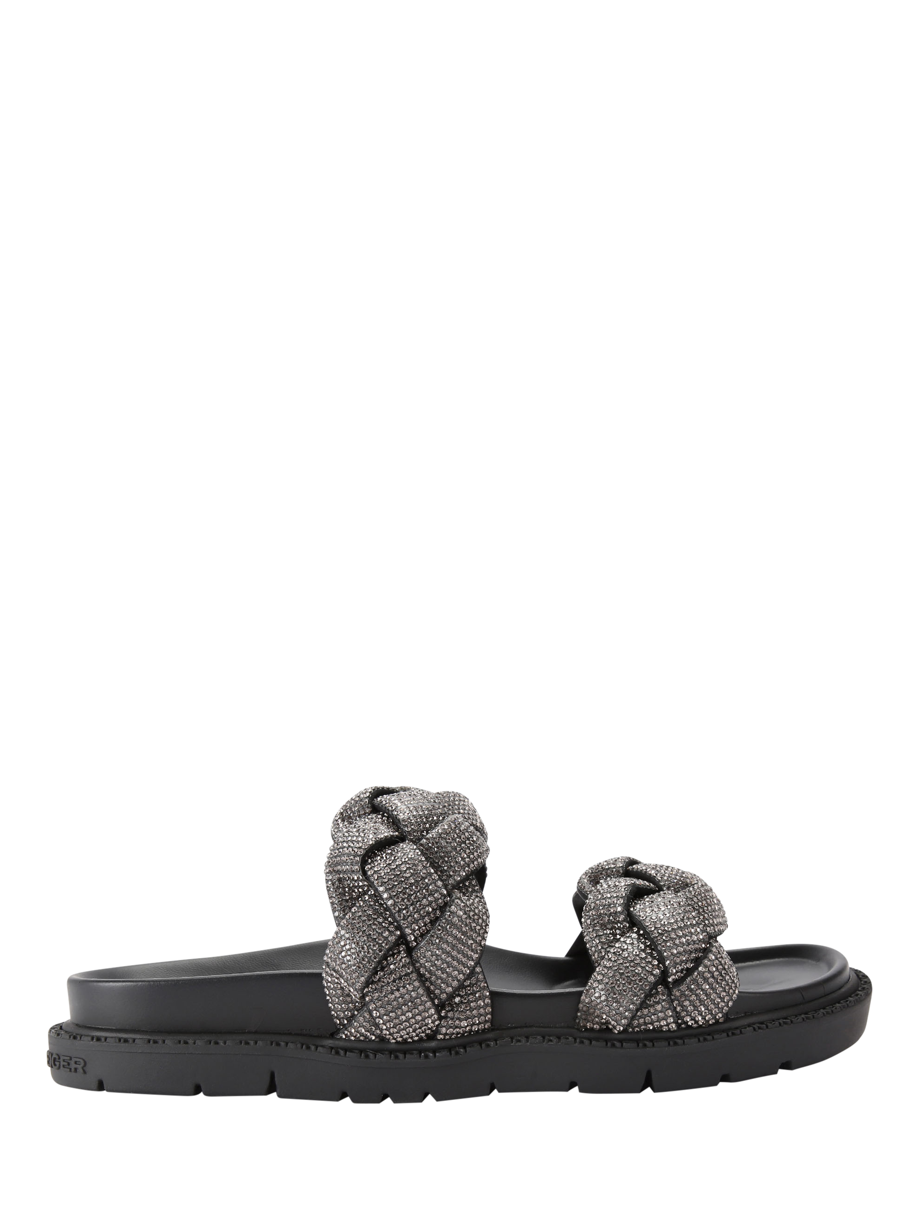 KG Kurt Geiger Rath Bling2 Sliders, Black