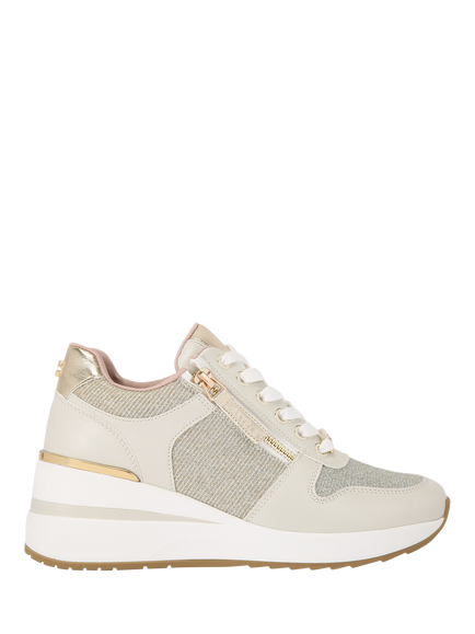 Carvela High Rise Trainers, Gold