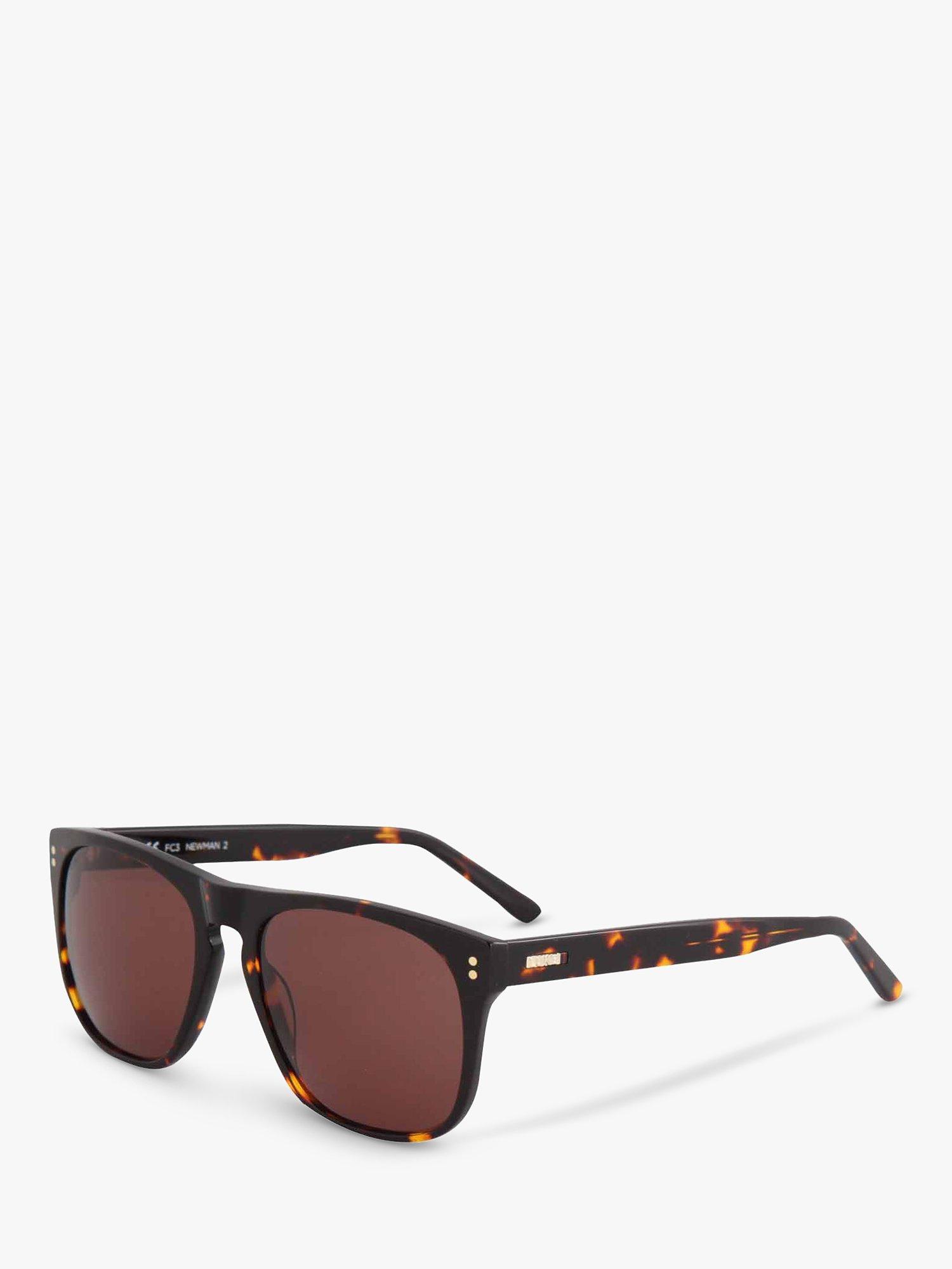 LUKE 1977 Men's Newman 2 Wayfarer Sunglasses, Tortoiseshell/Brown, One Size