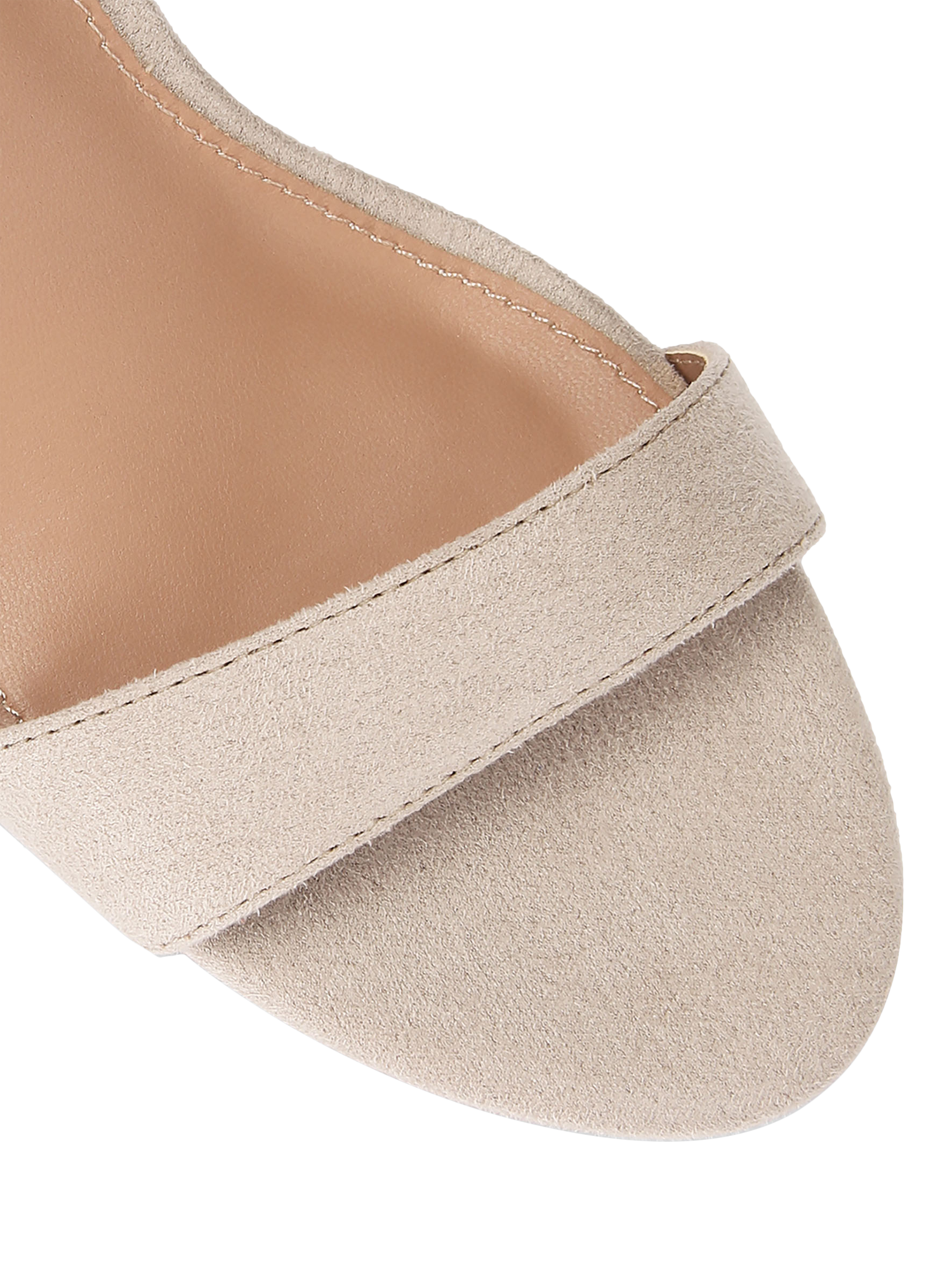 Product image 5 of 5, which shows Carvela Kiki Block Heel Sandals, Natural Taupe, 3
