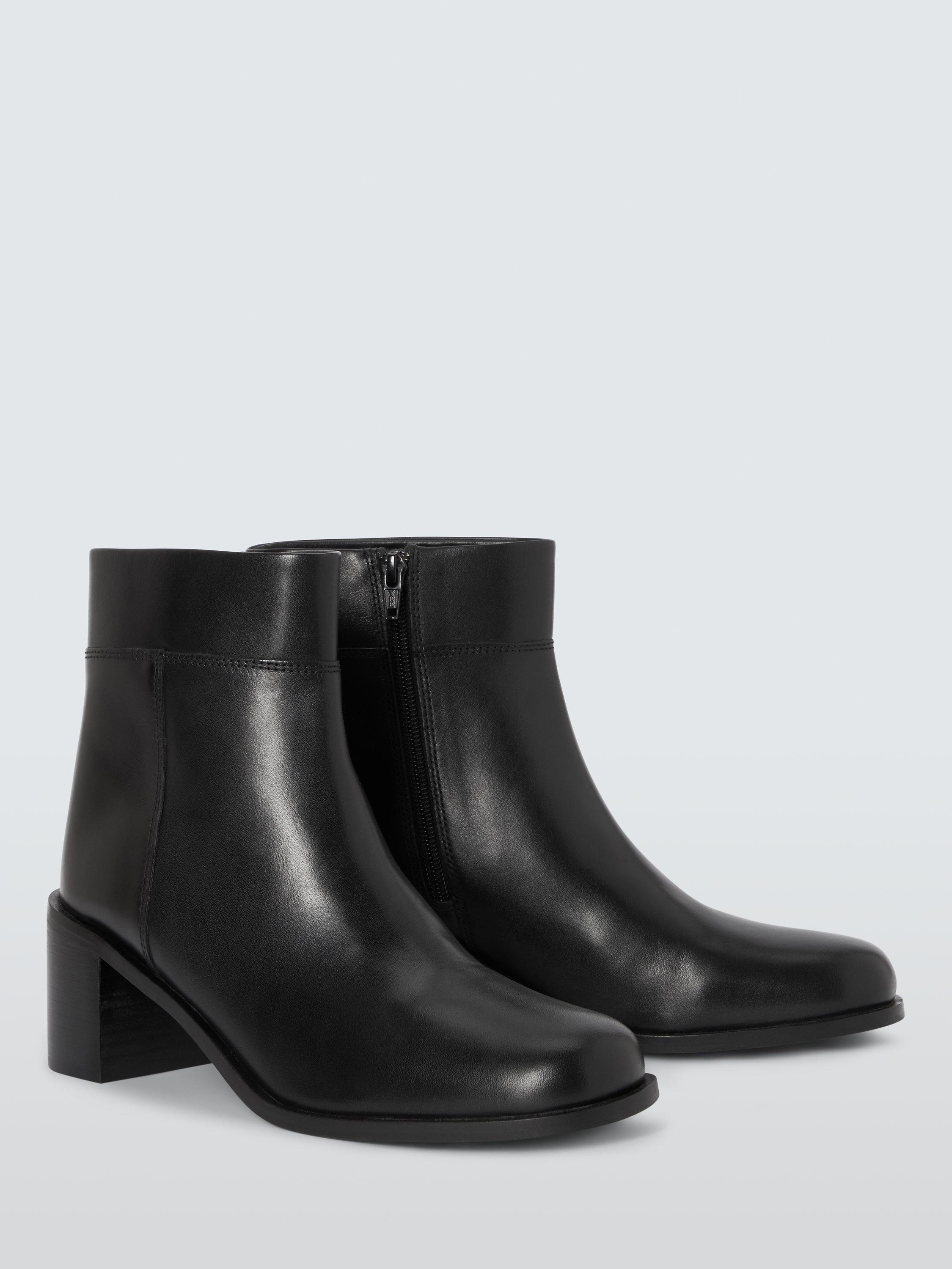 John lewis ladies black ankle boots sales