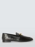 John Lewis Geranium Leather Snaffle Trim Loafers