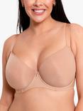 Curvy Kate Smoothie Spacer T-Shirt Plunge Bra, Latte