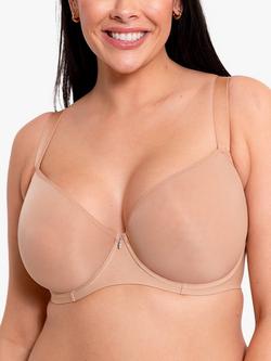 Curvy Kate Smoothie Spacer T-Shirt Plunge Bra, Latte