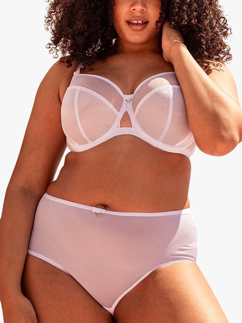 Product image 5 of 6, which shows Curvy Kate Victory Side Support Balcony Bra, White, 30D