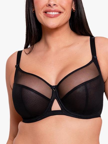 Curvy Kate Victory Side Support Balcony Bra, Black