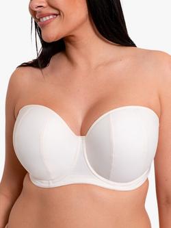 Curvy Kate Luxe Strapless Bra, Pearl Ivory, Pearl Ivory