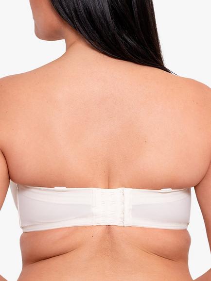 Curvy Kate Luxe Strapless Bra, Pearl Ivory - view 2, Pearl Ivory