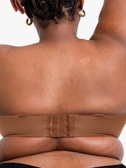 Curvy Kate Luxe Strapless Bra, Caramel - view 2, Caramel