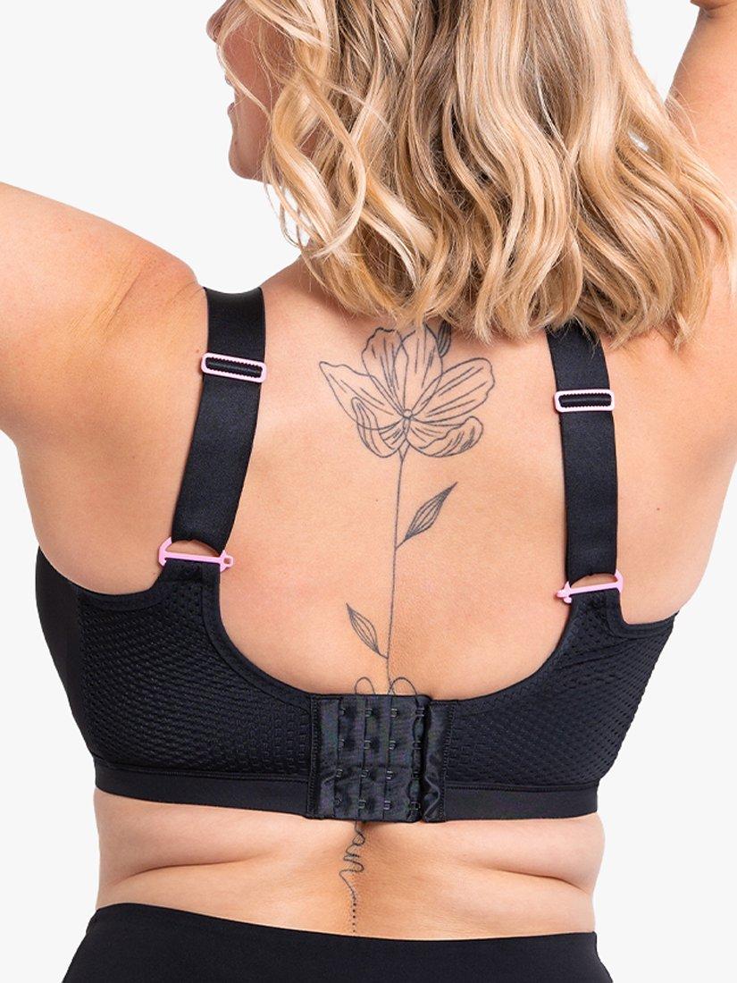 Product image 5 of 8, which shows Curvy Kate Everymove Wired Sports Bra, Black, 30F