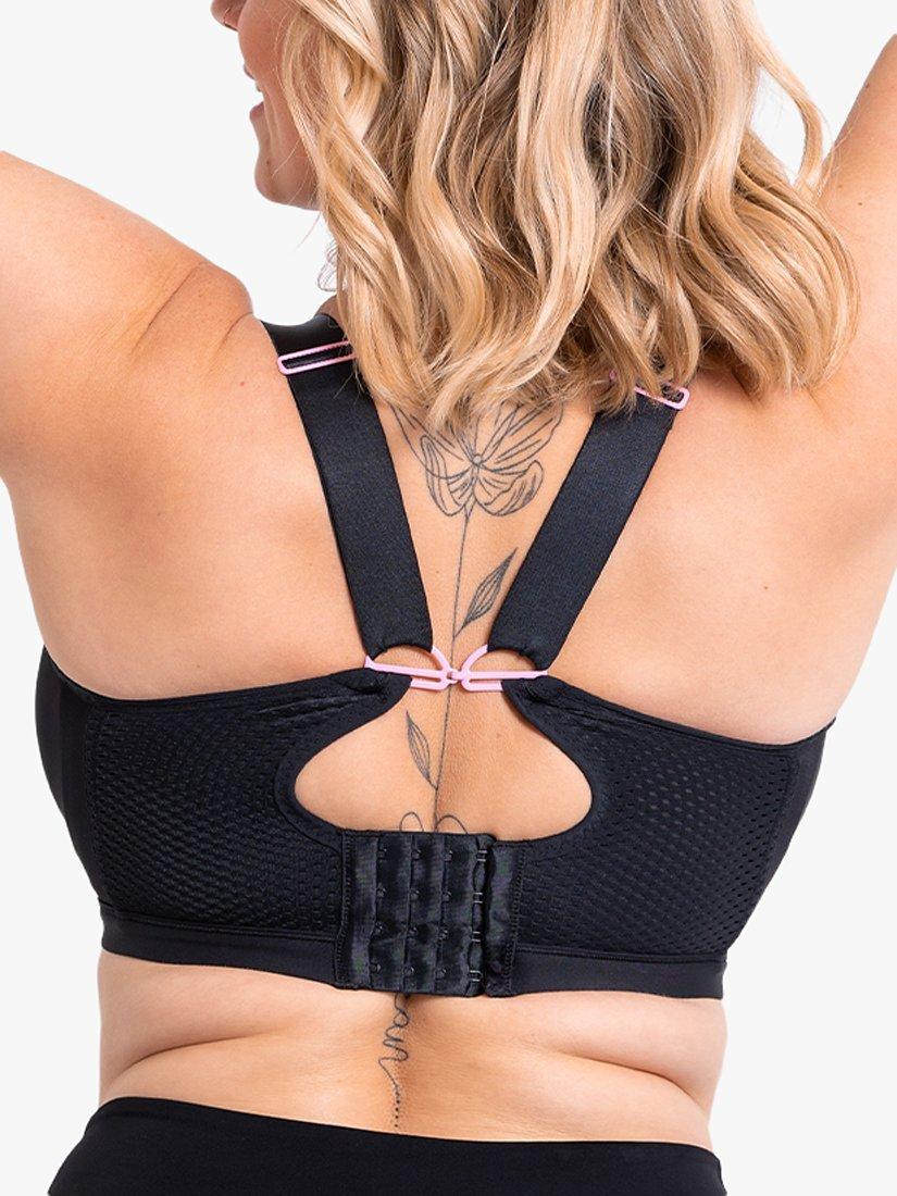 Product image 6 of 8, which shows Curvy Kate Everymove Wired Sports Bra, Black, 30F