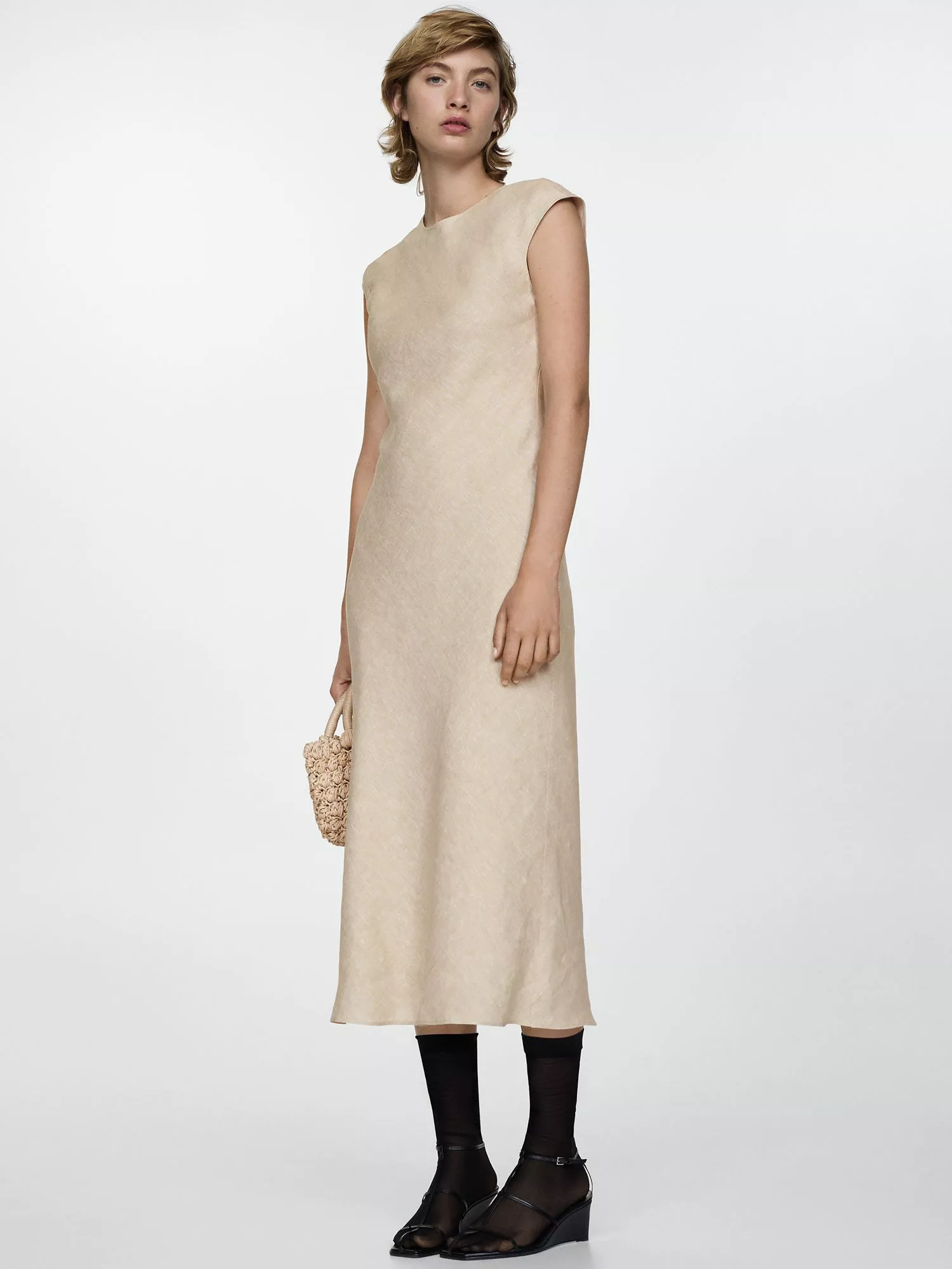 Linen Mango Dresses John Lewis Partners