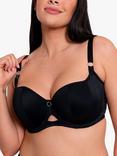 Curvy Kate Boost Me Up Padded Balcony Bra, Black