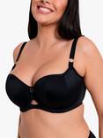 Curvy Kate Boost Me Up Padded Balcony Bra, Black