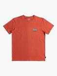 Billabong Kids' Surf Service T-Shirt, Dusty Red