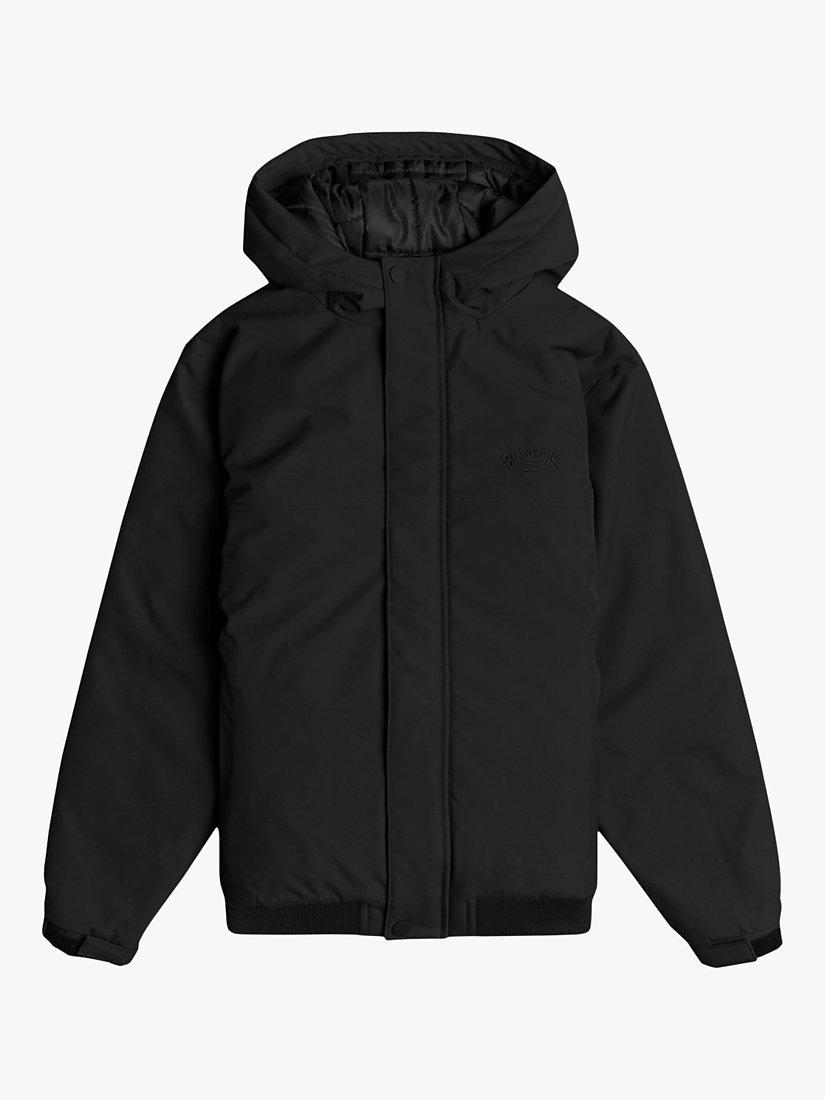 Billabong black jacket clearance