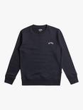 Billabong Kids' Arch Crew Sweatshirt, Navy