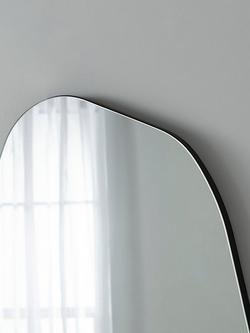 Yearn Organic Wall Mirror, 110 x 80cm - view 2, Black