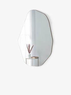 Yearn Organic Wall Mirror, 110 x 80cm, Gold