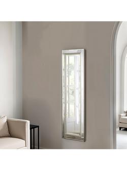 Yearn Bevelled Glass Rectangular Wall Mirror, Champagne