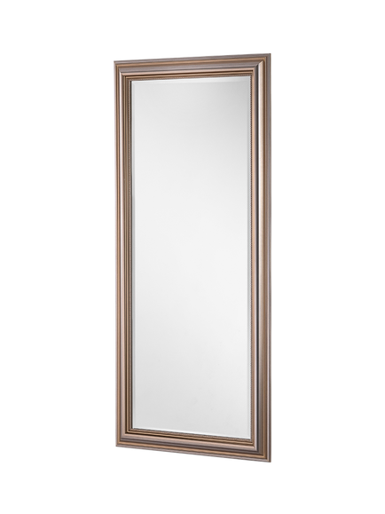 Yearn Beaded Rectangular Wall Mirror, Champagne