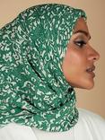 Aab Verdant Print Hijab, Multi