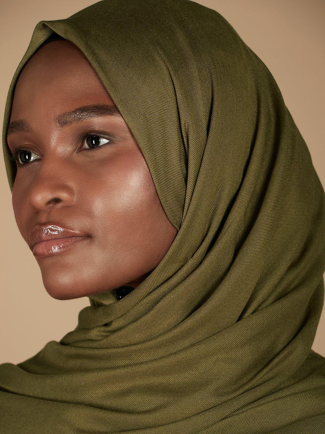 Aab Bamboo Hijab, Bisque, One Size