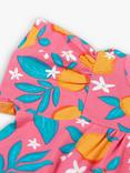 Frugi Baby Tessa Organic Cotton Blend Orange Blossom Top, Multi, Multi