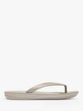 FitFlop Kids' Iqushion Pearlised Flip Flops, Silver