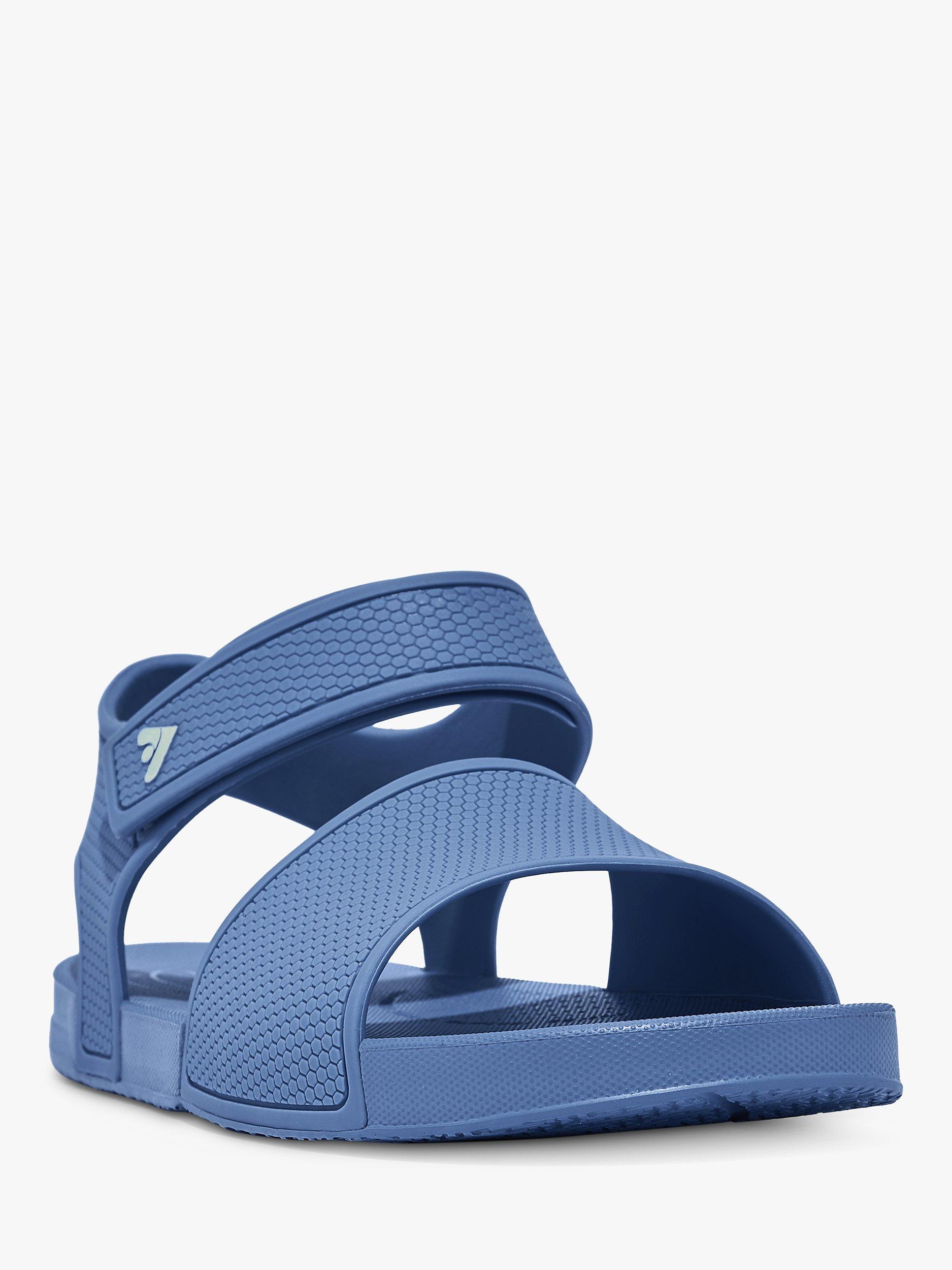 Product image 2 of 4, which shows FitFlop Kids' Iqushion Backstrap Sandals, Rocket Blue, 1 Jnr