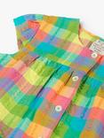 Frugi Kids' Elisa Organic Cotton Gingham Top, Summertime