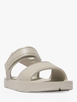 FitFlop Kids' Iqushion Backstrap Sandal, Silver - view 2, Silver