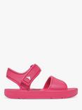 FitFlop Kids' Iqushion Backstrap Sandal, Pink Jam