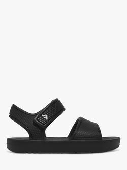 FitFlop Kids' Iqushion Backstrap Pearlised Sandals, Black