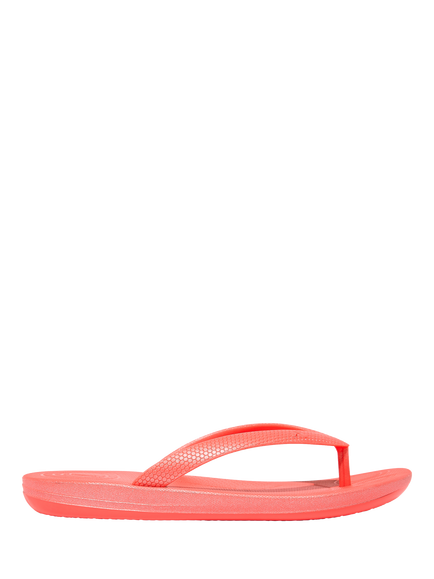 FitFlop Kids' IQUISHION Slip On Sandals, Rosy Coral, Rosy Coral