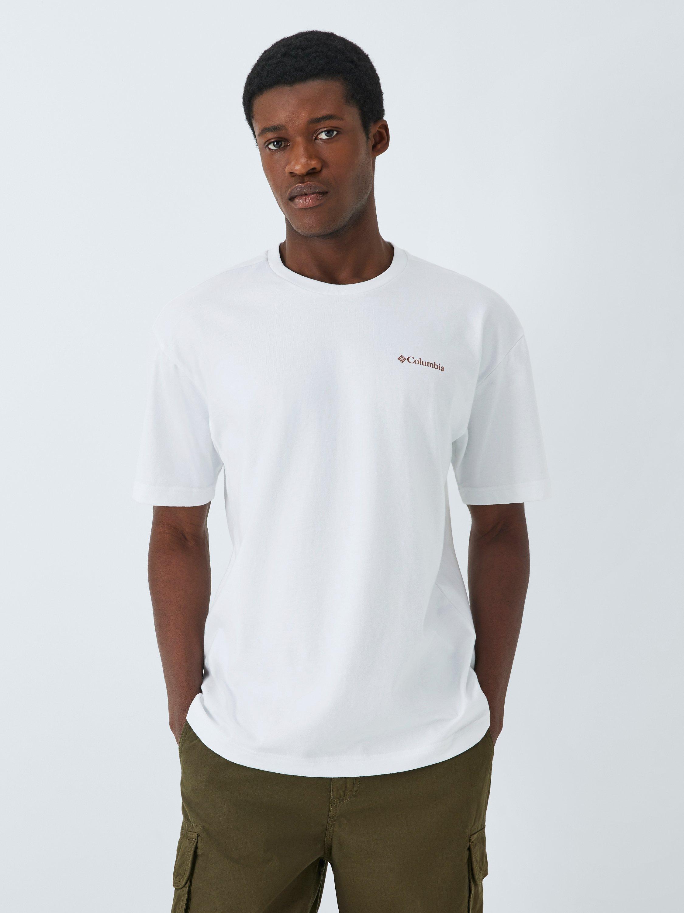 Columbia Burnt Lake Graphic T-Shirt, White