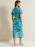 Phase Eight Amy Floral Dress, Blue