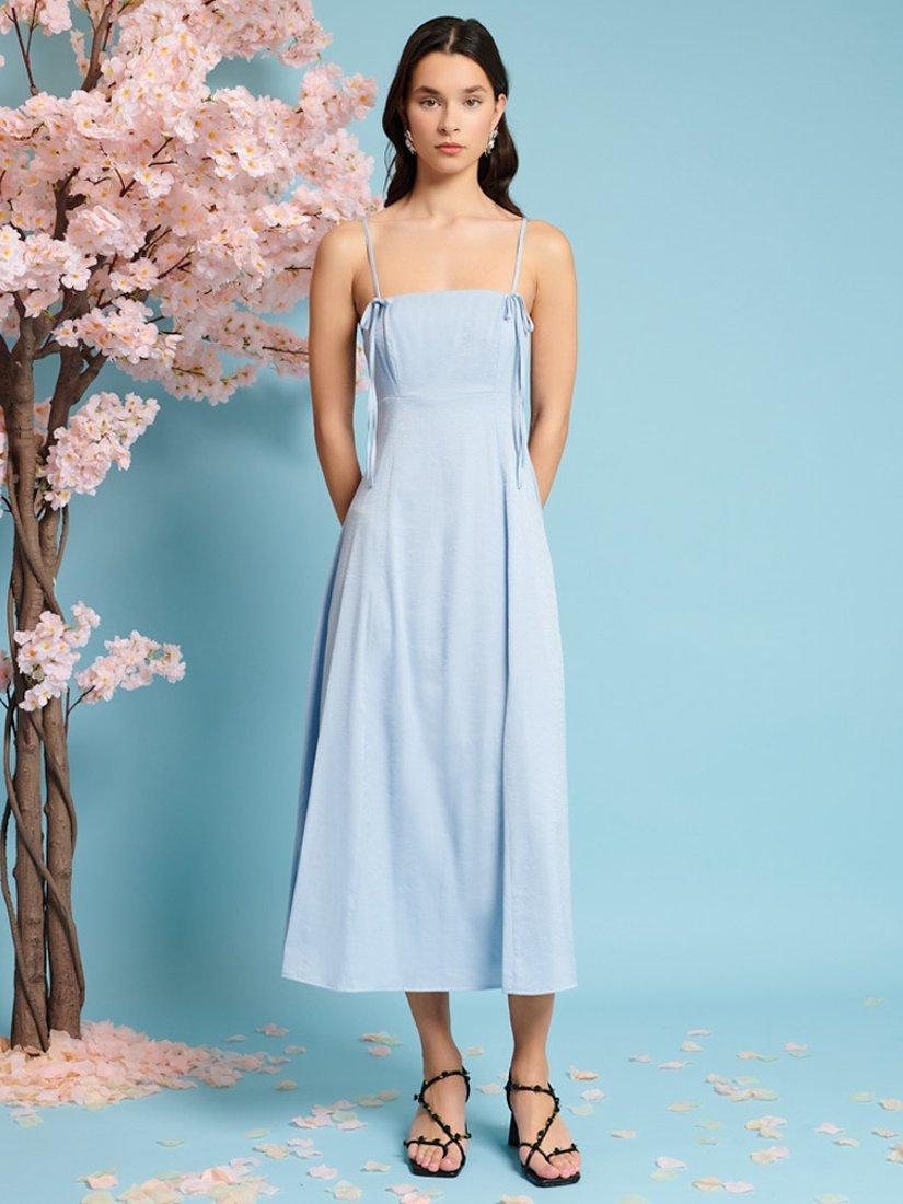 Sister Jane Dragonfly Midi Cami Dress, Blue