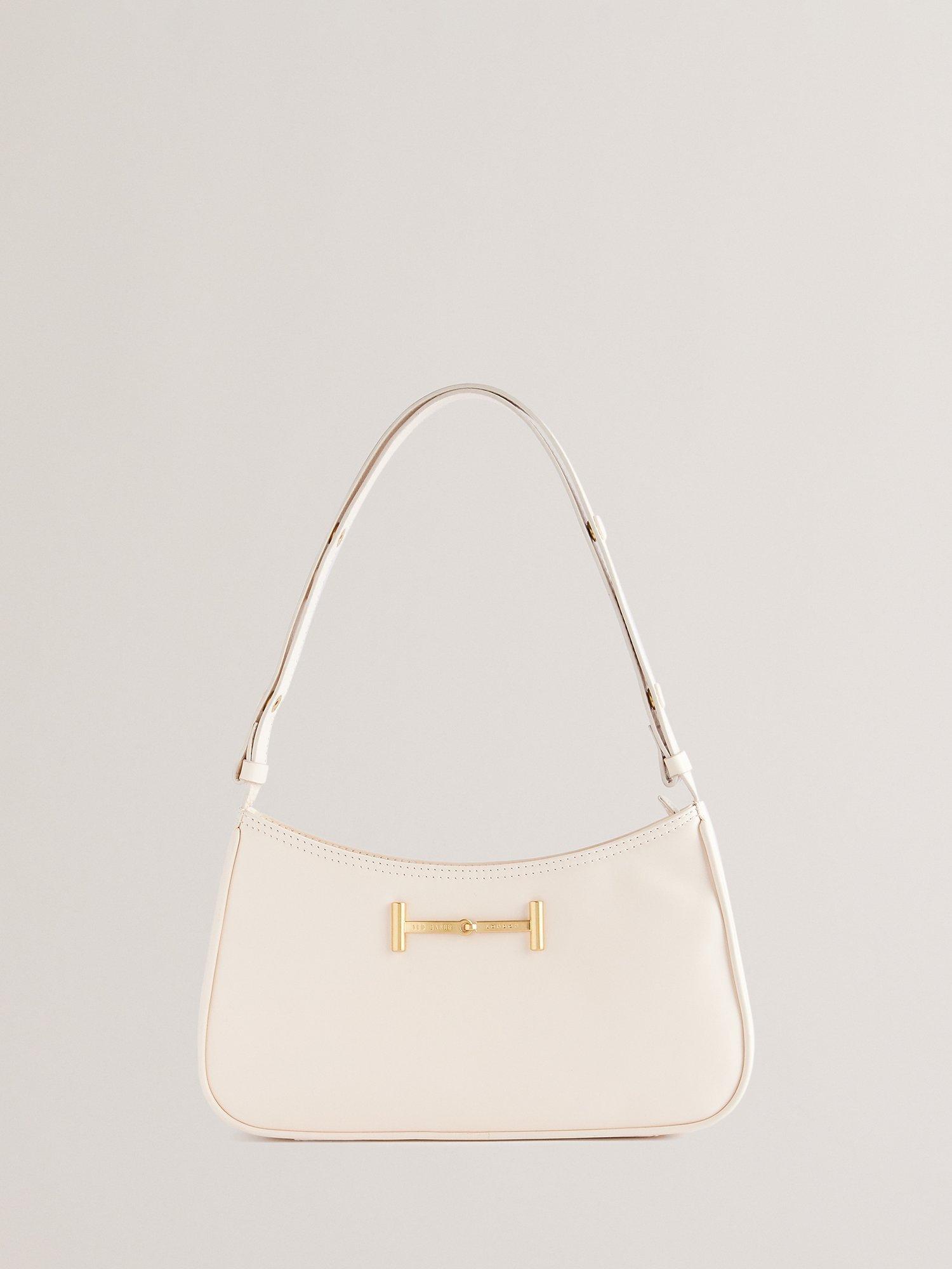 Ted Baker Edalli  Equestrian Baguette Bag, Ivory, One Size