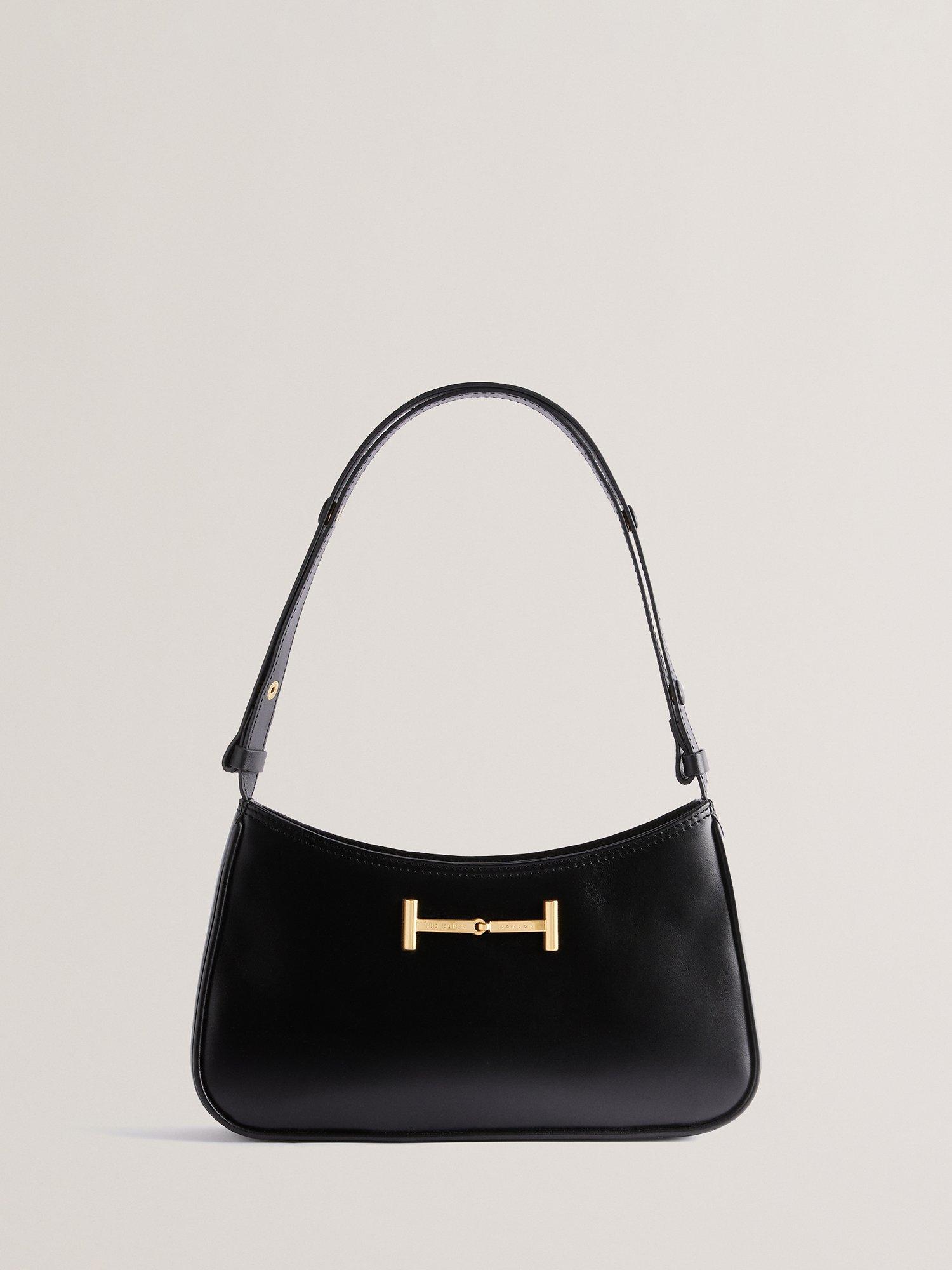 Ted Baker Edalli  Equestrian Baguette Bag, Black, One Size