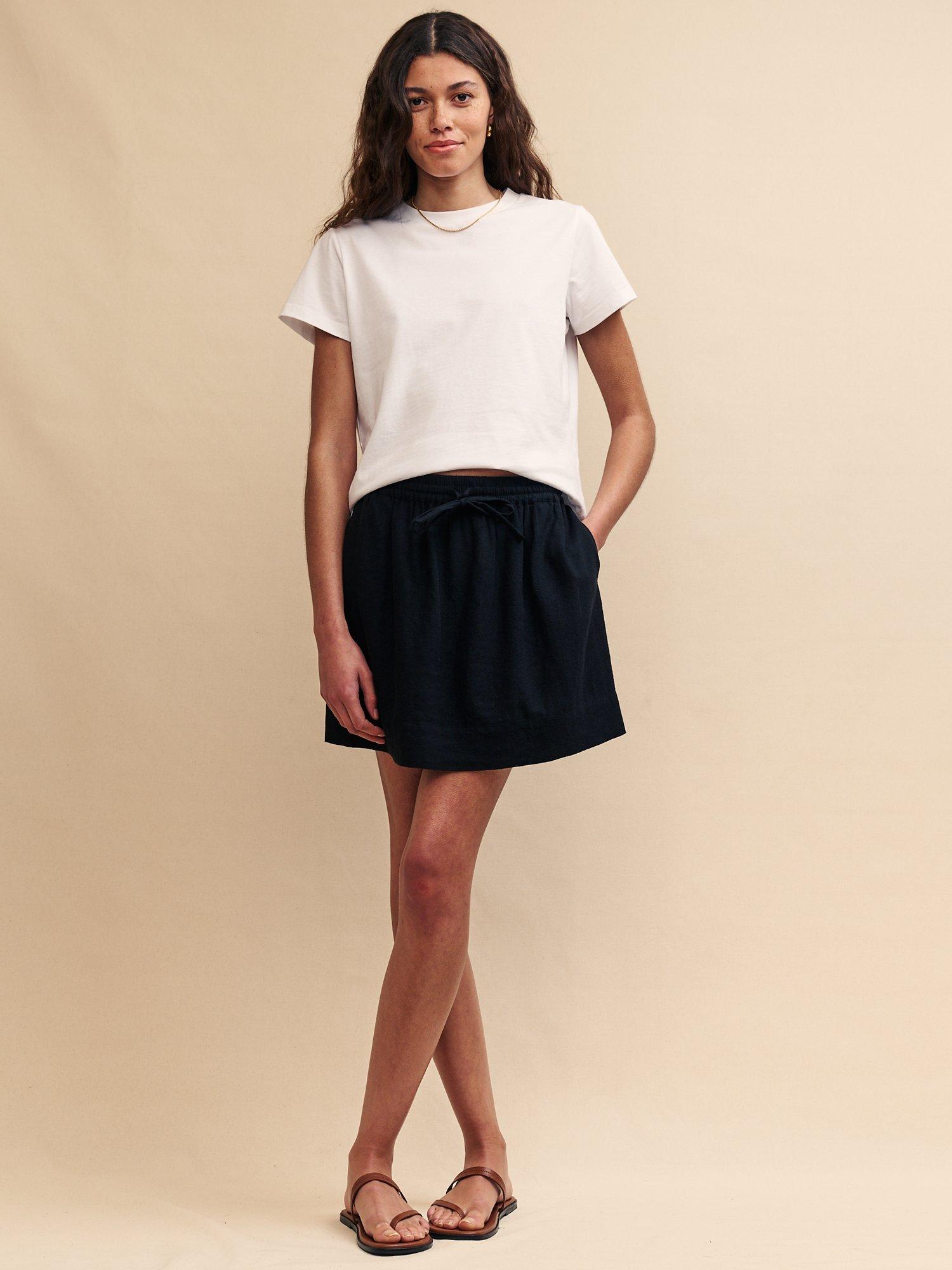 Nobody's Child Maggie Mini Skirt, Black, 18