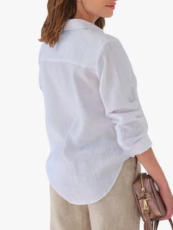 Pure Collection New Linen Shirt - view 2, White