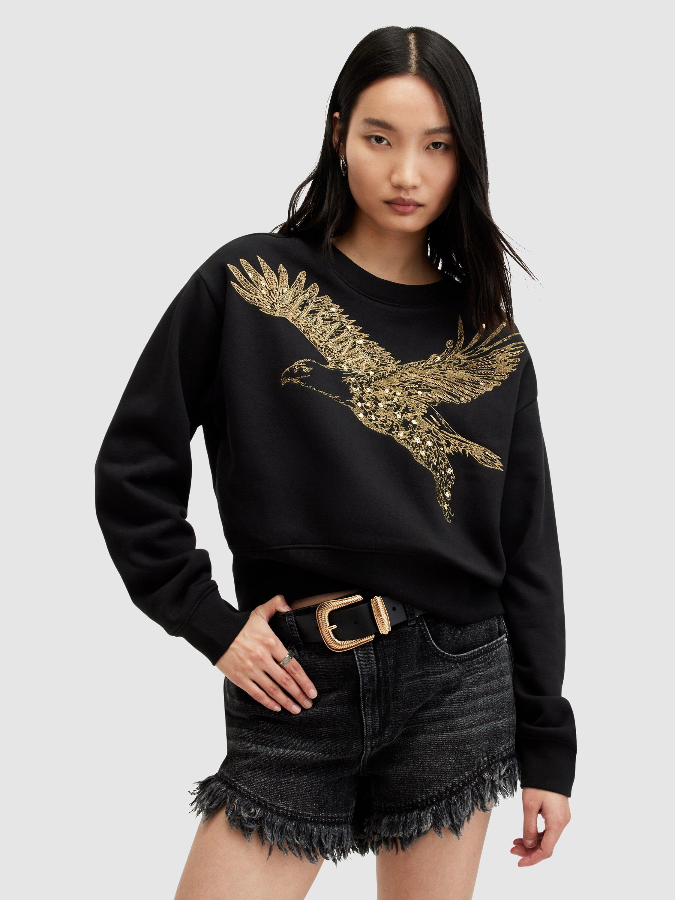 AllSaints Flite Separo Sweatshirt, Black