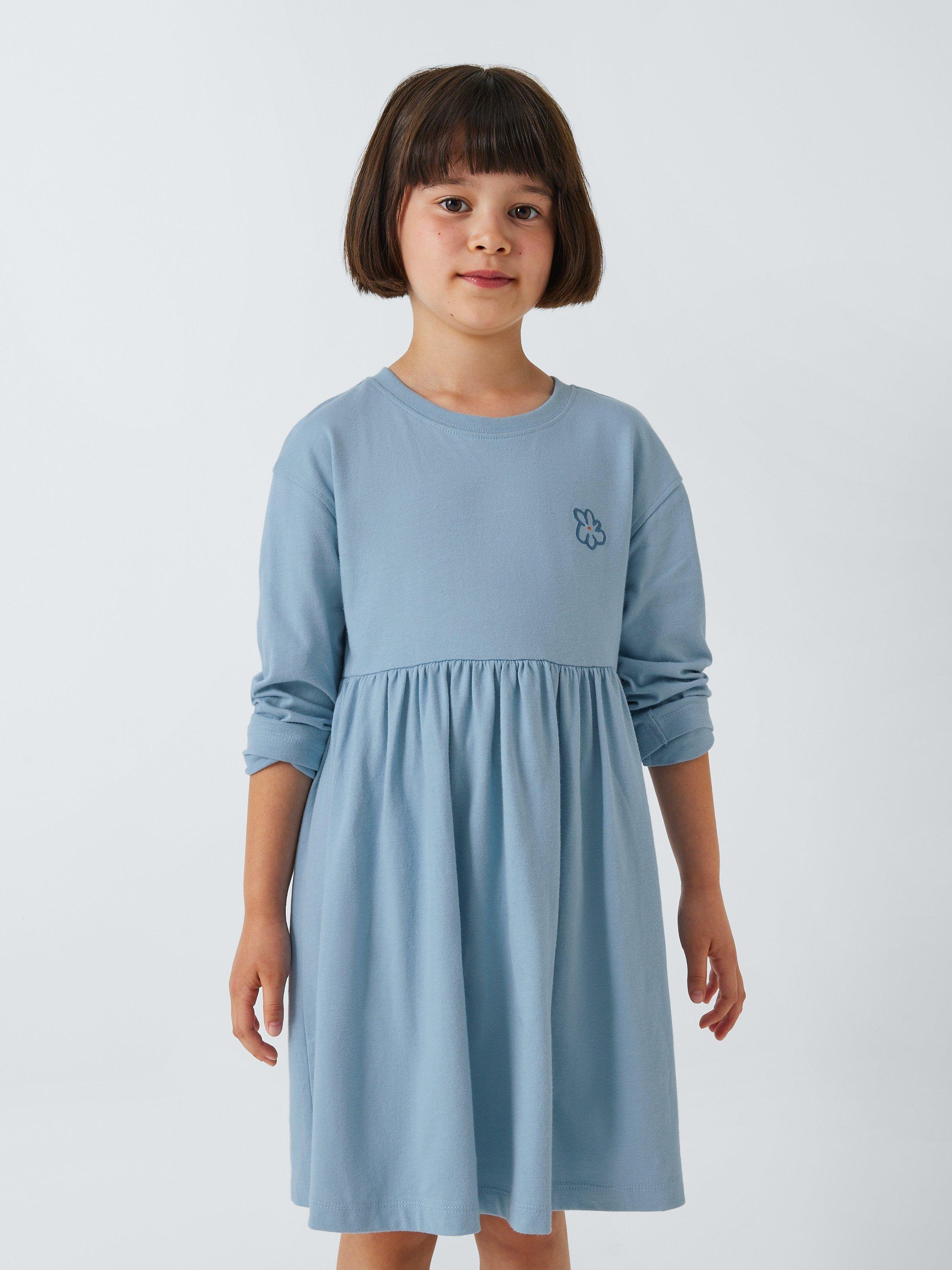 John Lewis ANYDAY Kids Flower Jersey Dress