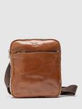 Rodd & Gunn Cambridge Leather Crossbody Mini Satchel, Cognac