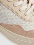 Reiss Asha Colour Block Trainers, Natural