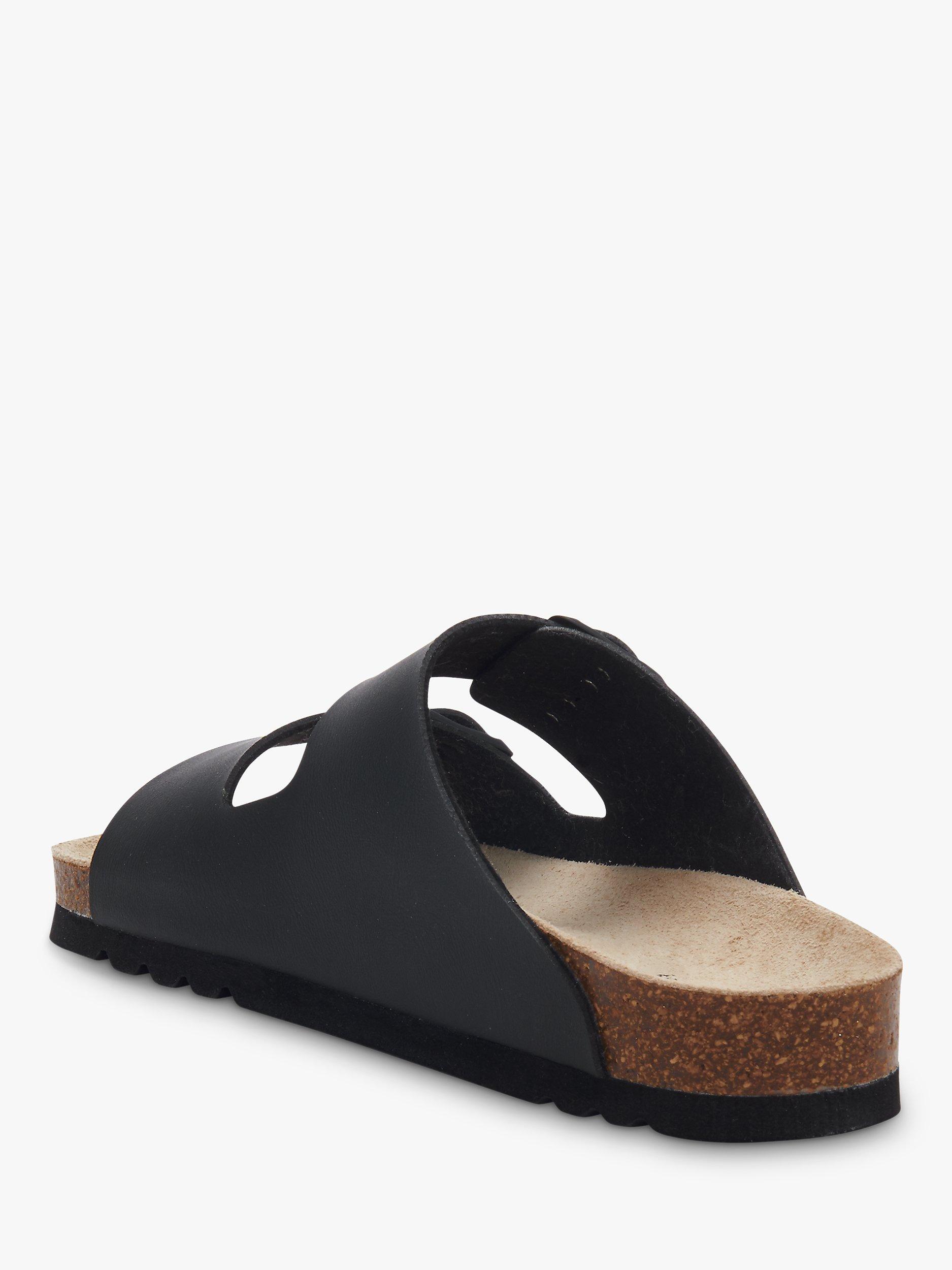 Product image 4 of 4, which shows Scholl Josephine Footbed Sandals, Black, EU37