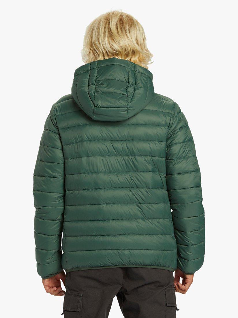 Quiksilver Kids Scaly Puffer Jacket Forrest