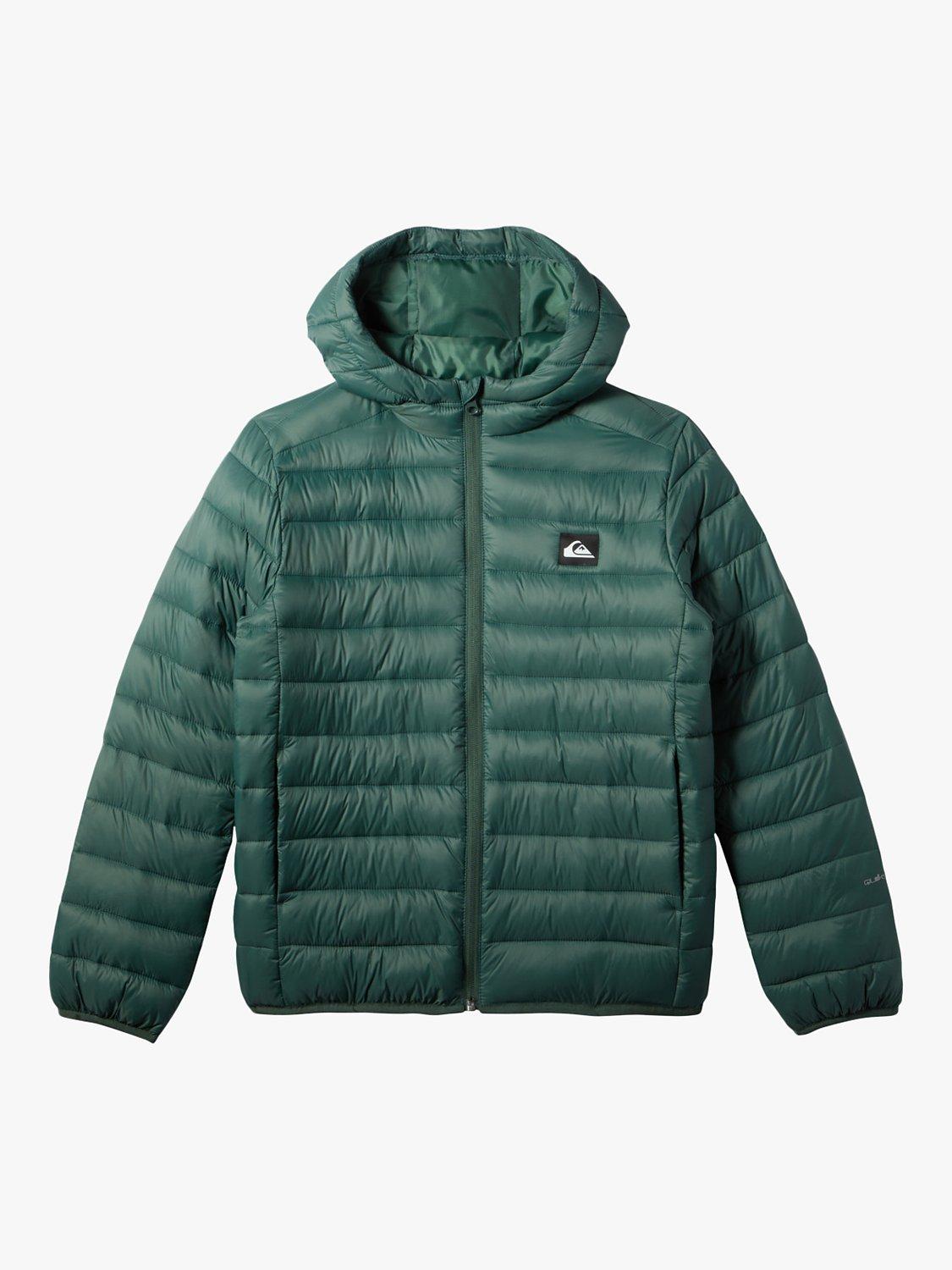 Quiksilver Kids Scaly Puffer Jacket Forrest